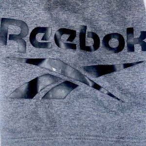 Grey Reebok fleeced shorts
